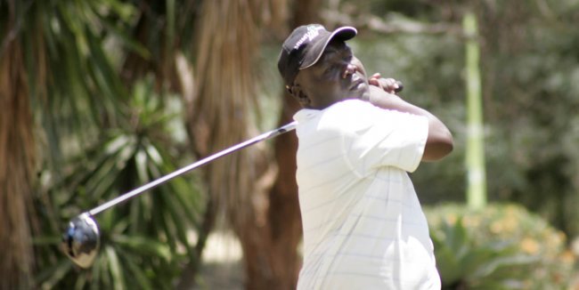 Dismas Indiza beat Bernard Njoroge by one shot at Royal Nairobi Golf Club. (SNA File Photo)
